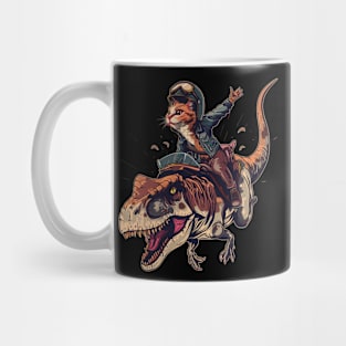 Cat Dinosaur Resurgence Mug